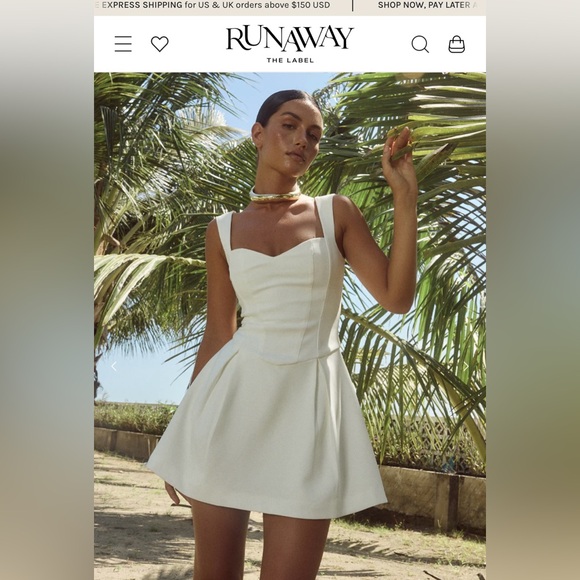 Runaway the label Bethani Mini Dress - Picture 1 of 7